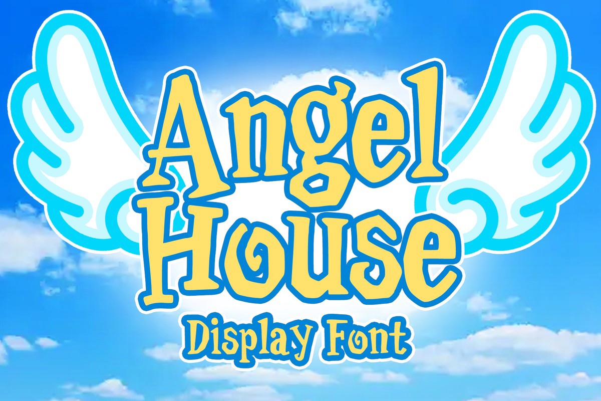 フォント Angel House